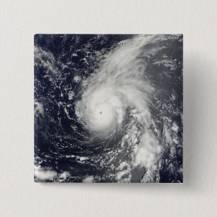 Badge Carré 5 Cm Ouragan Vamco dans l'océan pacifique