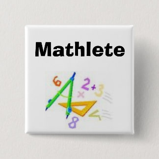Badge Carré 5 Cm outils 1, Mathlete