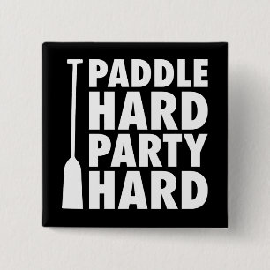 Badge Carré 5 Cm Pagaie dure, Partie dure