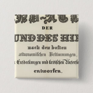 Badge Carré 5 Cm Page de titre de HandAtlas