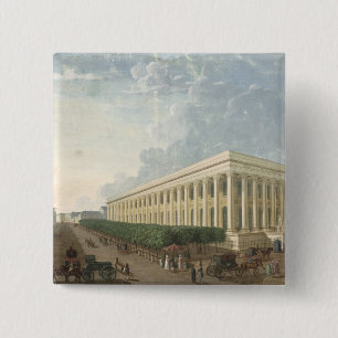 Badge Carré 5 Cm Palais de la Bourse