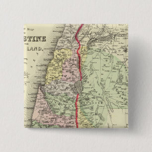 Badge Carré 5 Cm Palestine, Jérusalem 2