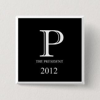 Badge Carré 5 Cm Palin pour le président