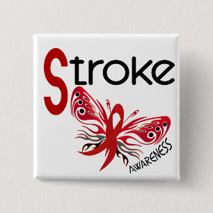 Badge Carré 5 Cm PAPILLON 3,1 de course