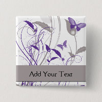 Papillon dans pourpre et gris