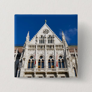 Badge Carré 5 Cm Parlement hongrois