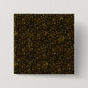 Badge Carré 5 Cm Parties scintillant or jaune foncé