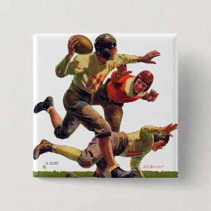 Badge Carré 5 Cm Passe du quart