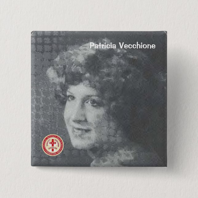 Badge Carré 5 Cm Patricia Vecchione (Devant)