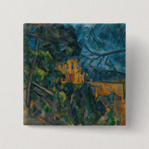 Badge Carré 5 Cm Paul Cezanne - Château Noir