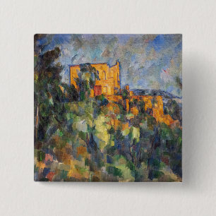 Badge Carré 5 Cm Paul Cezanne - Château Noir