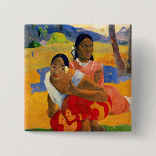Badge Carré 5 Cm Paul Gauguin - Quand te maries-tu ?
