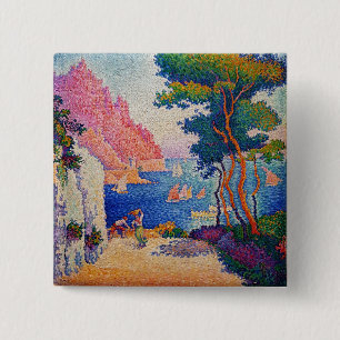 Badge Carré 5 Cm Paul Signac - Capo di Noli