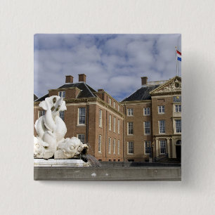 Badge Carré 5 Cm Pays-Bas (alias Holland), Apeldoorn près de 2