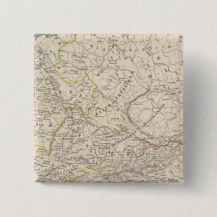 Badge Carré 5 Cm Pays du Danube du Sud