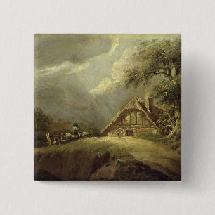 Badge Carré 5 Cm Paysage 3