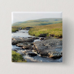 BADGE CARRÉ 5 CM PAYSAGE BIEN