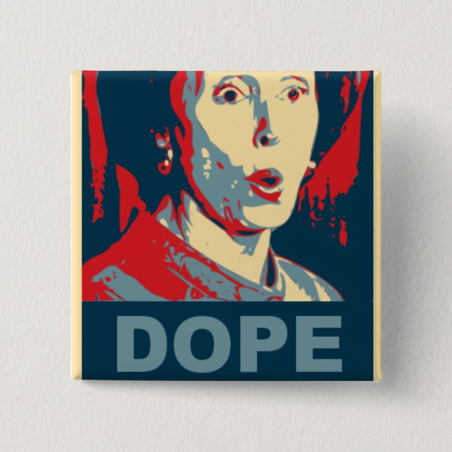 Badge Carré 5 Cm Pelosi (Devant)