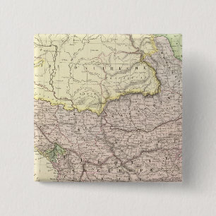 Badge Carré 5 Cm Péninsule des Balkans, Turquie, Grèce 2
