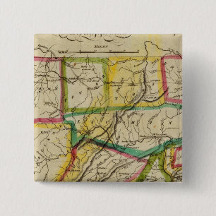 Badge Carré 5 Cm Pennsylvanie 1818 Edition