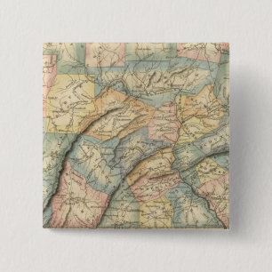 Badge Carré 5 Cm Pennsylvanie 8