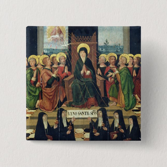 Badge Carré 5 Cm Pentecost (Devant)