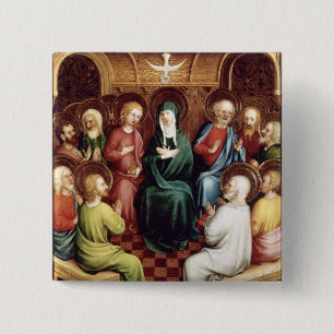 Badge Carré 5 Cm Pentecost, 1450