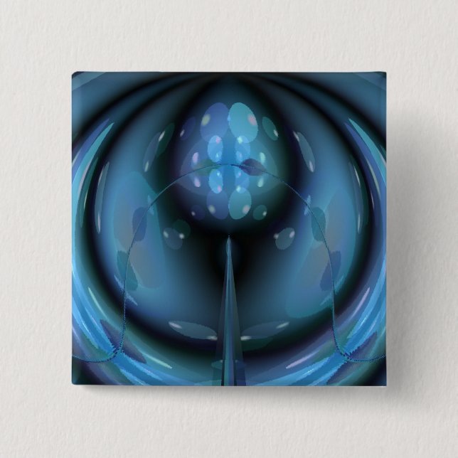 Badge Carré 5 Cm Perception sensorielle (Devant)