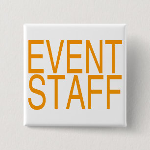Badge Carré 5 Cm Personnel d'événement
