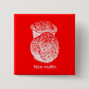 BADGE CARRÉ 5 CM PETIT PAIN BON - BLANC - .PNG