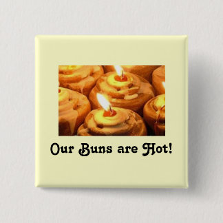 Badge Carré 5 Cm Petits pains chauds