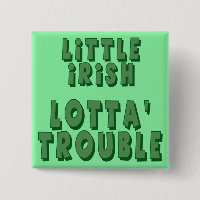 Peu de bouton irlandais de problème de Lotta