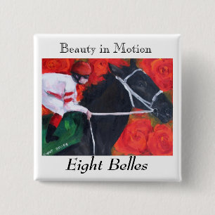 Badge Carré 5 Cm Pin/belles de la broche huit commémoratives