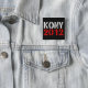 Badge Carré 5 Cm Pin de bouton de KONY 2012 (En situation)