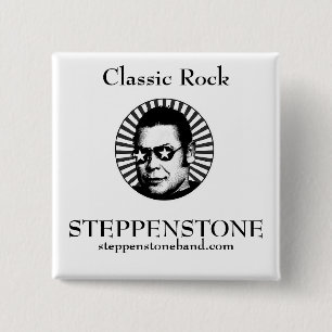 Badge Carré 5 Cm Pin de carré d'étoile de Steppenstone