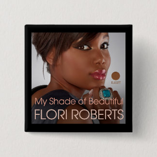 Badge Carré 5 Cm Pin de Flori Roberts (reinette)