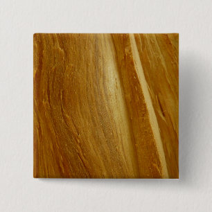 Badge Carré 5 Cm Pine Wood II Faux Texture en bois