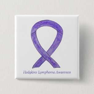 Badge Carré 5 Cm Pins personnalisées de Hodgkins Lymphoma Sensibili