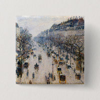 Pissarro - Boulevard Montmartre, Matin d'hiver