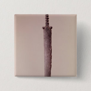 Badge Carré 5 Cm Poignard