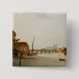 Badge Carré 5 Cm Pont de Westminster