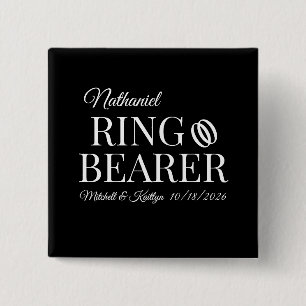 Badge Carré 5 Cm Porte-anneau de mariage