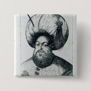 Badge Carré 5 Cm Portrait de Murad III