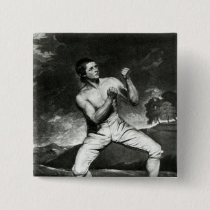 Badge Carré 5 Cm Portrait de Richard Humphreys
