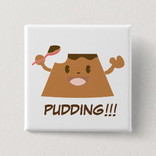 Badge Carré 5 Cm POUDRE AU CHocolat ! ! ! !