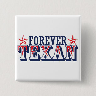 Badge Carré 5 Cm Pour toujours Texan