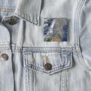 Badge Carré 5 Cm Poussière vers l'Amérique du Sud
