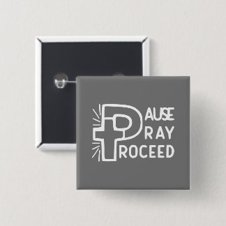 BADGE CARRÉ 5 CM PRATIQUE DE LA PAUSE