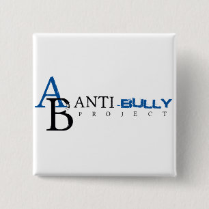 Badge Carré 5 Cm Projet d'Anti-Despote