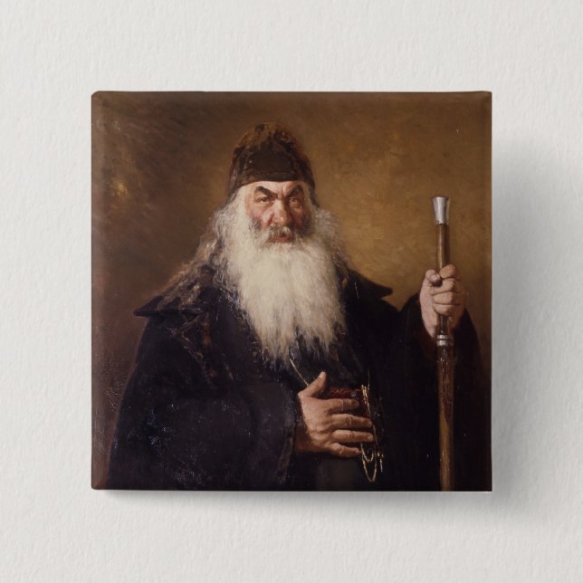 Badge Carré 5 Cm Protodiakon (Devant)